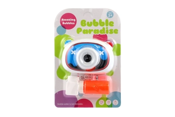 Zeepbellencamera met geluidseffecten
