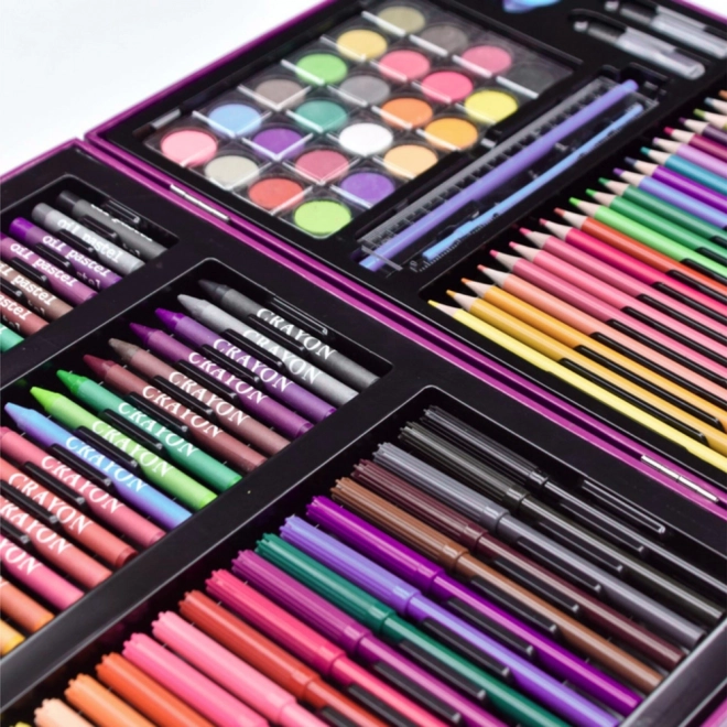 Art Set with Unicorn in Pink Case