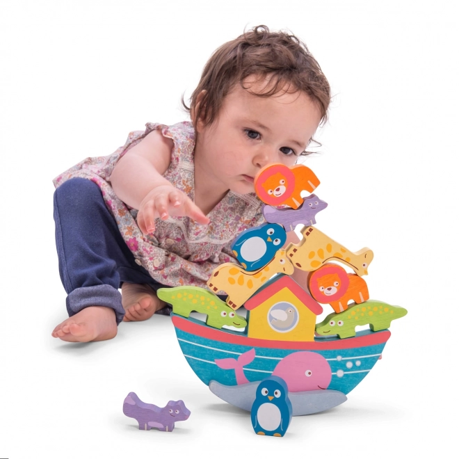 Balansspeelgoed Noach's Ark van Le Toy Van