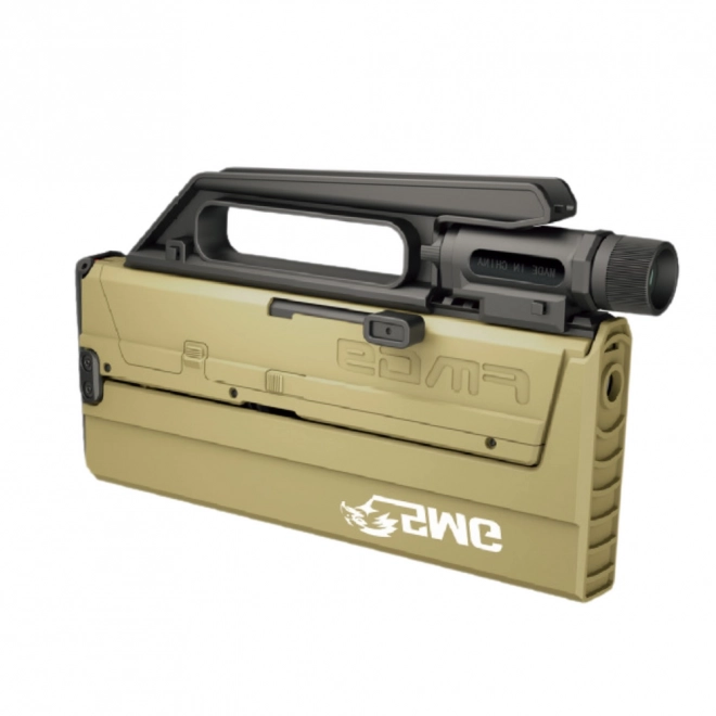 Folding Foam Dart Rifle with Flashlight