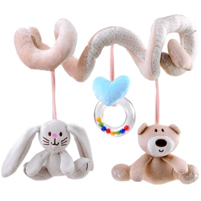 Pluche spiraal voor kinderbed ZA4416