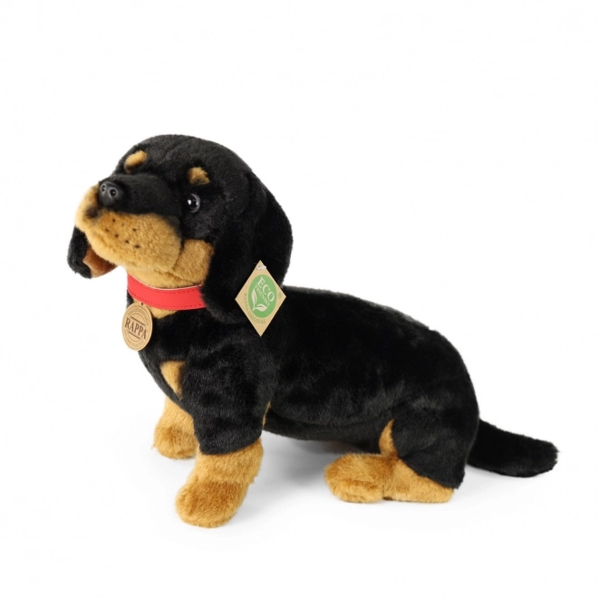 Rappa Pluchen hond teckel 30 cm ECO-VRIENDELIJK