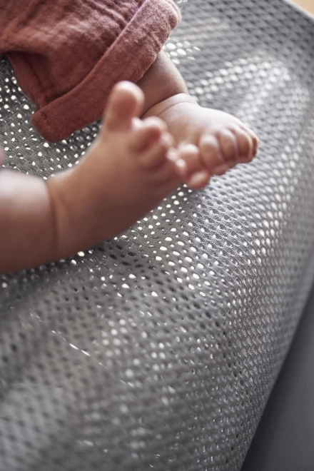 BABYBJORN - Wipstoeltje BLISS MESH - Parelroze – Grijs