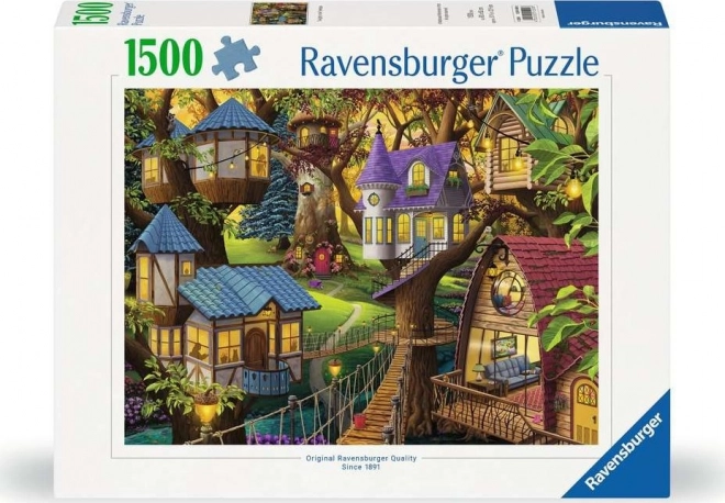 Puzzel Schemering in Boomtoppen 1500 stukjes
