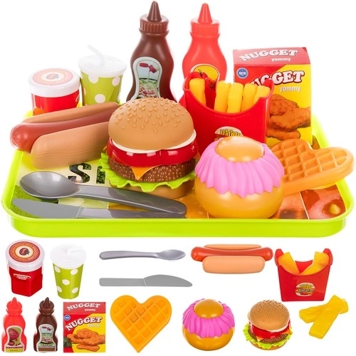 Fast food set voor kinderen