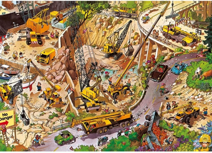 Puzzle HEYE Schlossknacker Tonio 1000 Teile