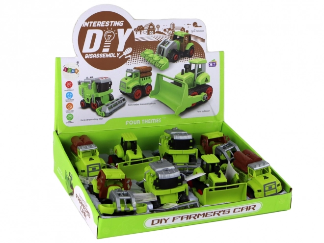 DIY-Spielset Landwirtschaftsfahrzeuge