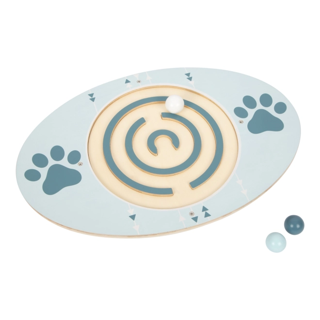 Playful maze with 3 balls