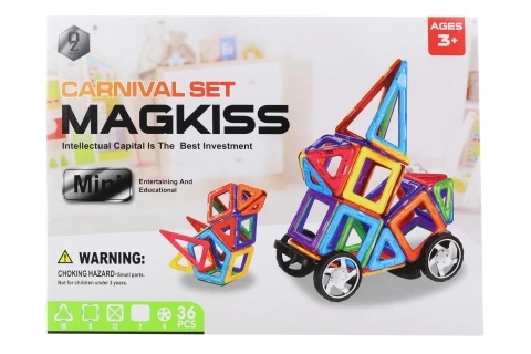 Jeu de construction magnétique Magkiss