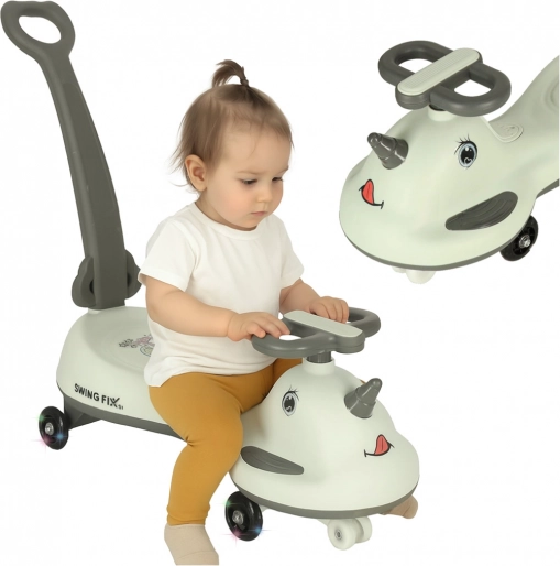Kids' Ride-On LED Swing FIX S1 with Handle