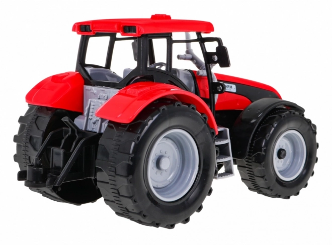 Tractor met hooibak kiepwagen voor kinderen 3+ Beweegbare onderdelen + Wrijvingaandrijving