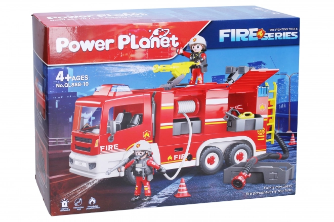 Brandweerauto bouwpakket 31cm