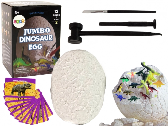 Reusachtig dinosaurusei - Pakket voor paleontologie