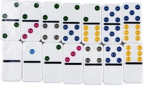 Colored pips for clear gameplay