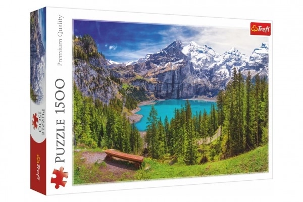 Puzzle Lake Oeschinen Alps 1500 pieces
