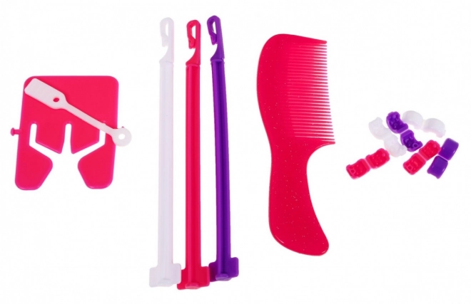 Kinder vlechtset 6+ Scheerapparaat voor haar + accessoires