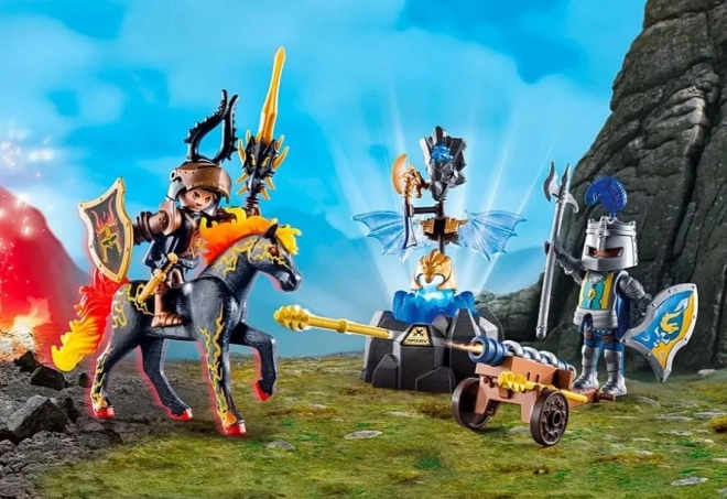 Set of Playmobil Novelmore Armor Protection Figures