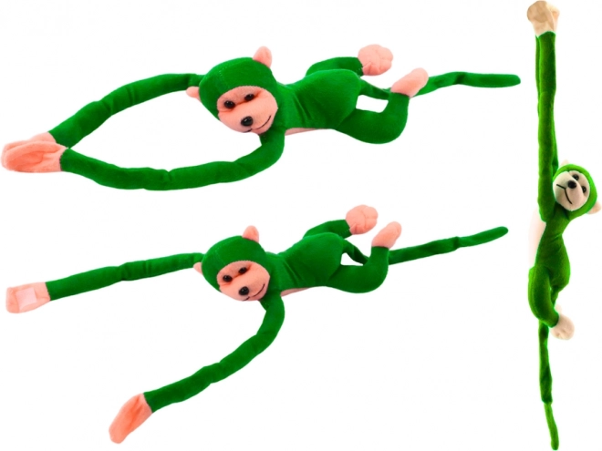 Long arms with hook-and-loop fastener