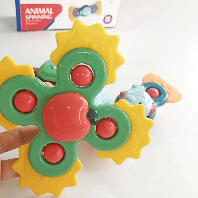 Woopie kind sensorische educatieve spinner 3in1 in kleurrijk ontwerp