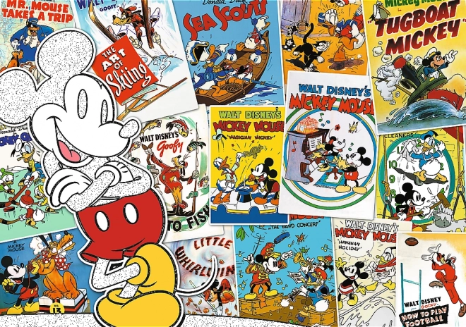 Puzzle 1000 pièces dans le monde de Mickey Mouse