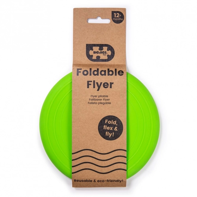 Frisbee Bigjigs Toys grün für Outdoor-Spaß