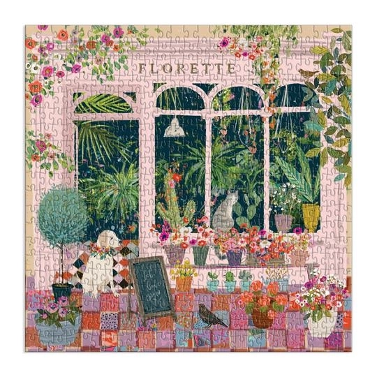 Puzzle Florette van Galison 500 stukjes