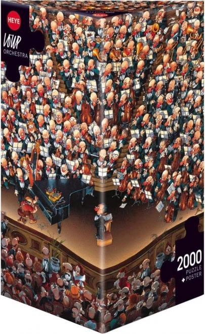Puzzel orkest 2000 stukjes
