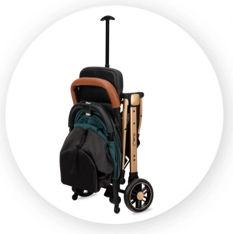 Compact opvouwen en vervoeren als koffer