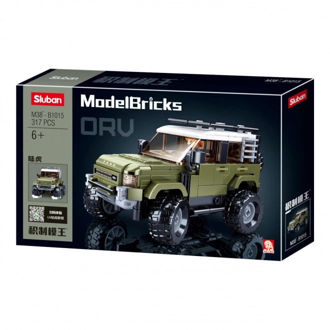 Sluban Model Blokken M38-B1015 Engelse SUV Aanvaller