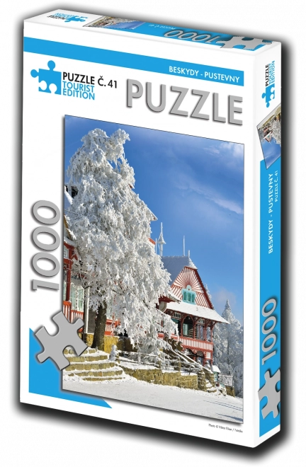 Toeristische editie puzzel Beskydy, Pustevny 1000 stukjes