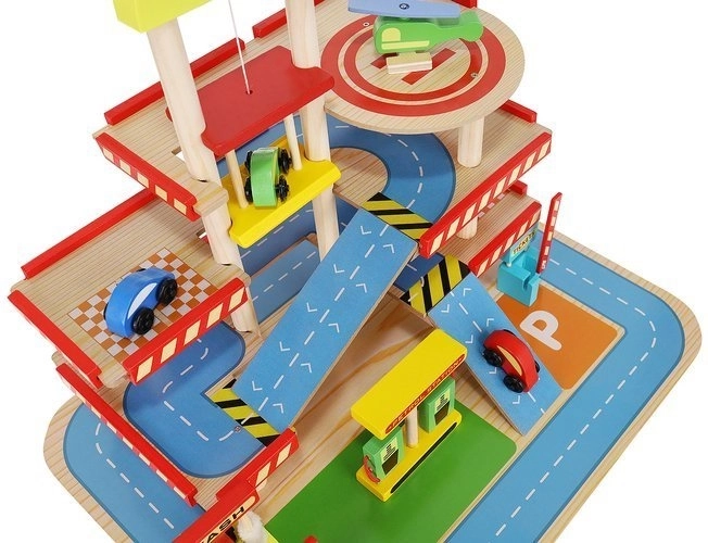 Houten parkeergarage