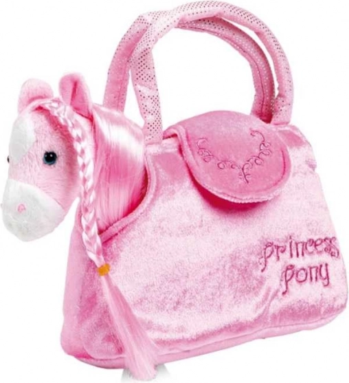 Pluchen pony in handtas Paulina - SMALL FOOT