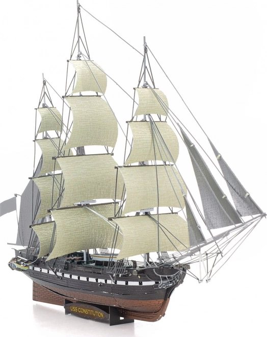 Decoratieve voet met scheepsnaam