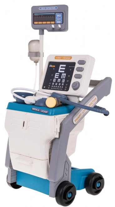 Medische set met ECG + accessoires Blauw