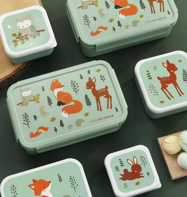 A Little Lovely Company Snack Box – Freunde aus dem Wald