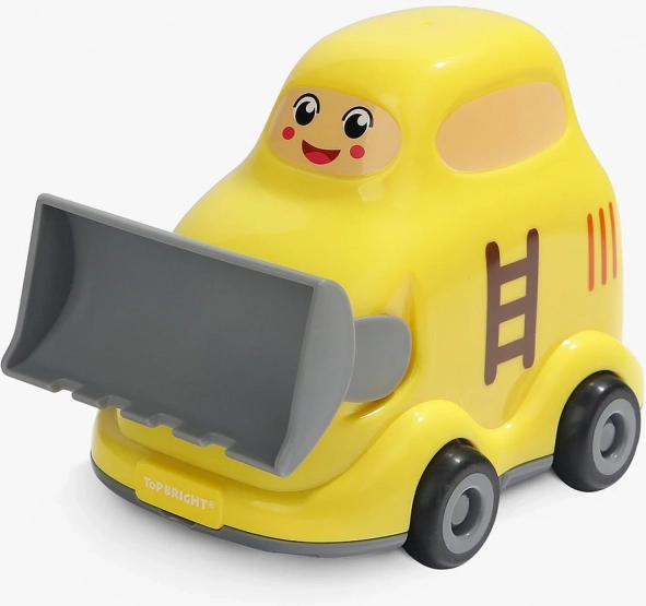 Wheeled toy with storage space
