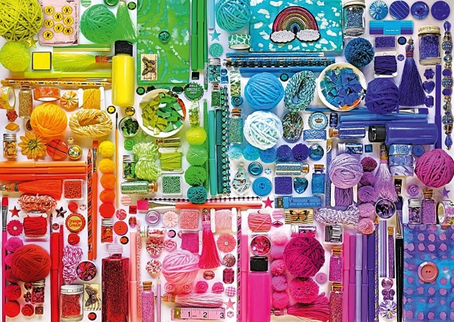 Puzzel Kleuren van de Regenboog 1000 stuks