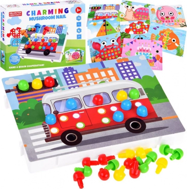 Educatieve puzzel kleurrijke mozaïek voor kinderen