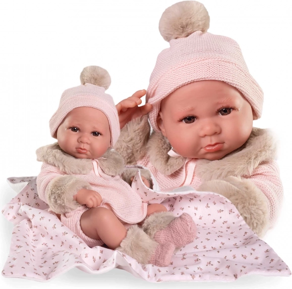 Real Baby Doll Luca with Full Vinyl Body 42 cm