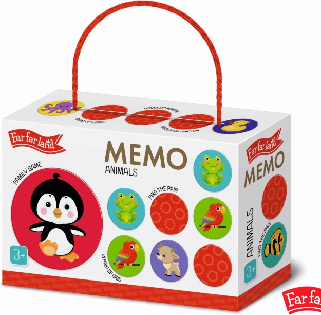 Pexeso ronde dieren Far Far Land