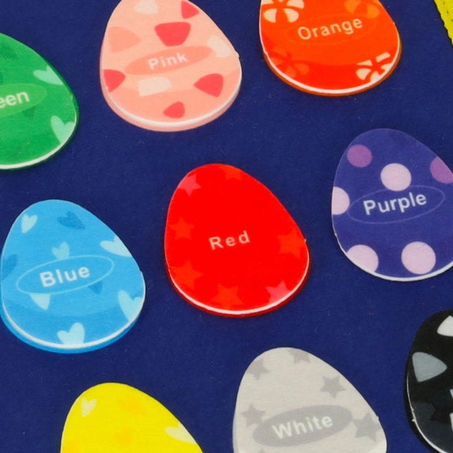Montessori sensorisch manipulatiebord met dinothema blauw