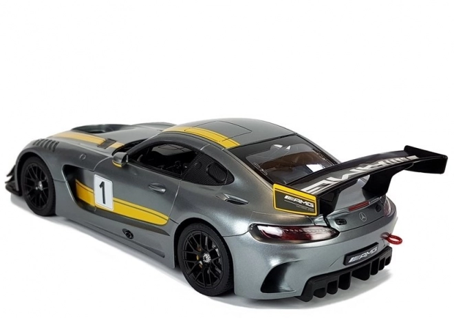 R/C auto Mercedes-AMG GT3 Rastar 1:14 grijs op afstand bestuurd