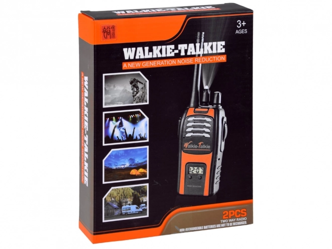Walkietalkie met zaklamp, bereik 50 m ZA4471