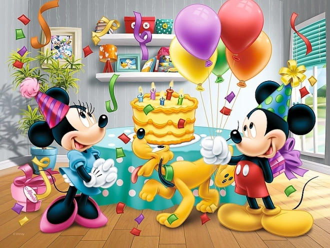 Puzzel Disney Mickey Mouse & Vriendschapsspreuk