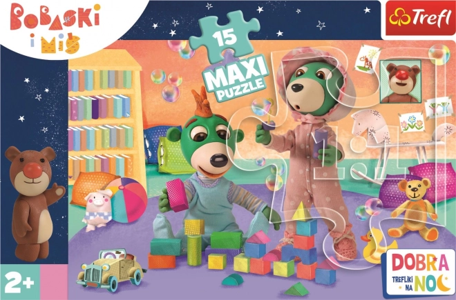 Puzzle Good Night, Treflik Family's Merry World for Kids MAXI