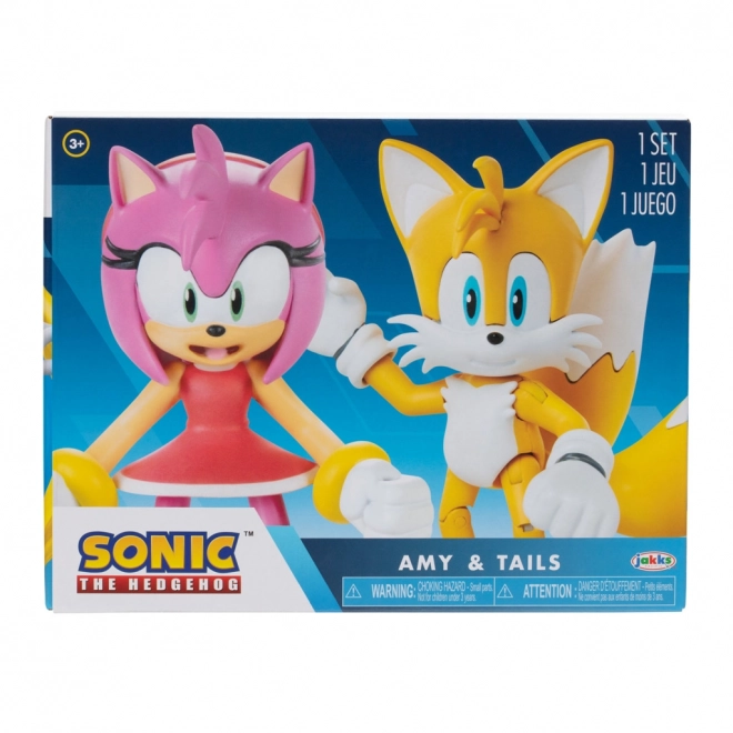 Sonic Amy and Tails Figurine Set