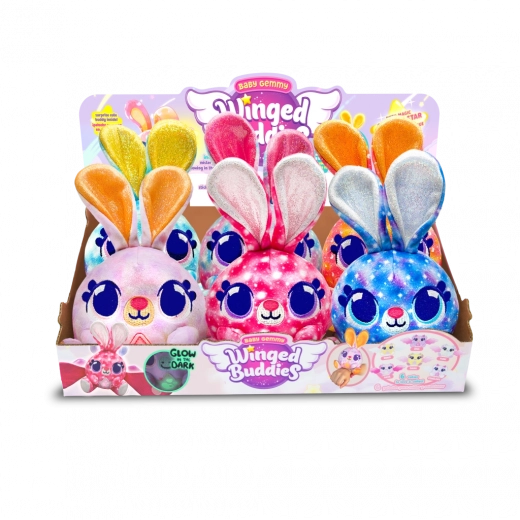 Baby Gemmy geflügeltes Plüschhäschen