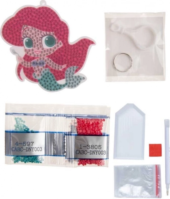 Crystal Art hanger De Kleine Zeemeermin
