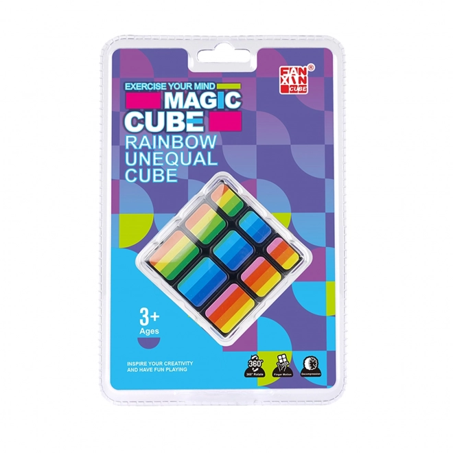 Magischer Regenbogenwürfel