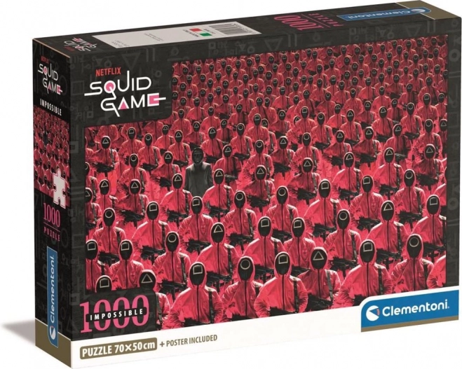 Clementoni puzzle Impossible Squid Game 1000 pièces